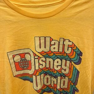 Disney Retro Yellow Graphic Tee